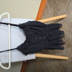 Ruffle button camisole size small